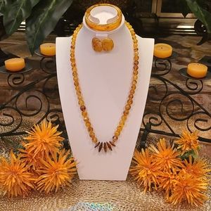 ✴Abstract Necklace / Earrings / Bracelet